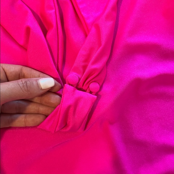 NWT Superdown halter double lined barbie minidress - Picture 2 of 7